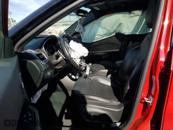 2020 Jeep Compass Limited with VIN 3C4NJDCB7LT130484, listed as a Copart auction lot 49344775 with 75,511 mi miles and Salvage Title. Bid and sale history available at carsss.com. Image 7.