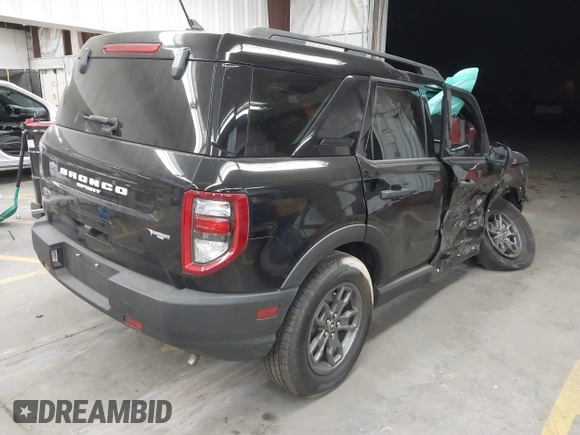 2024 Ford Bronco Sport Big Bend with VIN 3FMCR9B65RRE81512, listed as a IAAI auction lot 42476701 with 7,931 mi miles and . Bid and sale history available at DreamBid. Image 4.