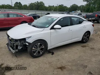 2021 Nissan Sentra SV z VIN 3N1AB8CV3MY280709, wystawiony jako Copart lot #59220035 z przebiegiem 60 936 mil mil oraz Szkoda całkowita • Salvage title. Historia ofert i sprzedaży dostępna na DreamBid. Obrazek 1.