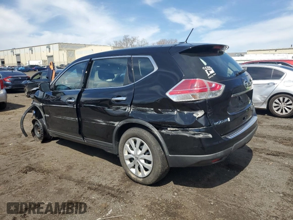 2015 Nissan Rogue S with VIN KNMAT2MV9FP538063, listed as a Copart auction lot 53088515 with 151,512 mi miles and Salvage Title. Bid and sale history available at carsss.com. Image 2.