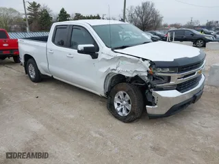 2019 Chevrolet Silverado 1500 LT with VIN 1GCRYDED3KZ216524, listed as a IAAI auction lot 41935467 with 58,686 mi miles. Bid and sale history available at carsss.com. Image 1.