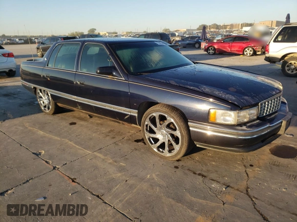 1994 Cadillac DeVille z VIN 1G6KD52B3RU283575, wystawiony jako Copart lot #73576044 z przebiegiem 133 977 mil mil oraz Czysty tytuł • Clean title. Historia ofert i sprzedaży dostępna na DreamBid. Obrazek 4.