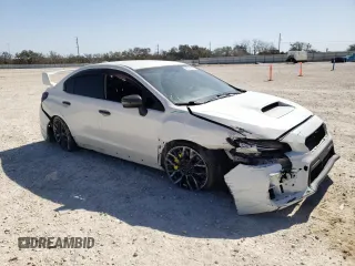 2019 Subaru WRX STI with VIN JF1VA2R69K9814853, listed as a Copart auction lot 48538665 with 97,417 mi miles and Salvage title. Bid and sale history available at DreamBid. Image 4.