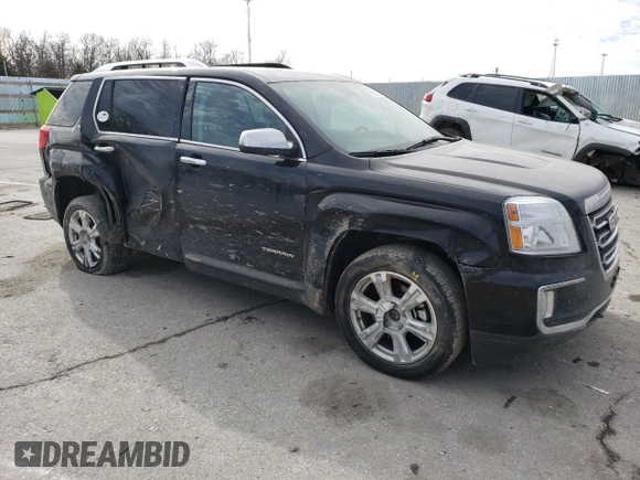 2017 GMC Terrain SLT z VIN 2GKFLPE33H6206109, wystawiony jako Copart lot #43230295 z przebiegiem 40 961 mil mil oraz Szkoda całkowita • Salvage title. Historia ofert i sprzedaży dostępna na DreamBid. Obrazek 4.