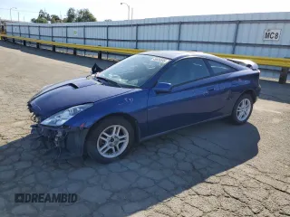 2003 Toyota Celica GT with VIN JTDDR32TX30161248, listed as a Copart auction lot 49650595 with 179,616 mi miles and Salvage Title. Bid and sale history available at carsss.com. Image 1.
