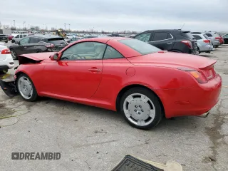 2003 Lexus SC with VIN JTHFN48Y130043858, listed as a Copart auction lot 47760605 with 139,806 mi miles and Salvage Title. Bid and sale history available at carsss.com. Image 2.