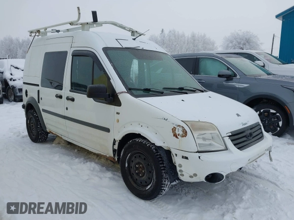 2010 Ford Transit Connect XLT with VIN NM0LS6BN9AT027164, listed as a IAAI auction lot 41473725 with 108,579 mi miles and . Bid and sale history available at DreamBid. Image 1.
