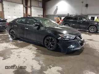 2017 Nissan Maxima SV with VIN 1N4AA6AP6HC451921, listed as a IAAI auction lot 41384995 with 74,160 mi miles. Bid and sale history available at carsss.com. Image 1.