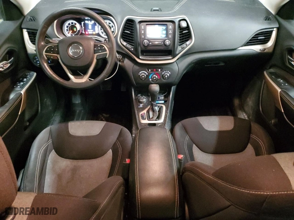 2018 Jeep Cherokee Latitude with VIN 1C4PJMCX4JD570430, listed as a Copart auction lot 48897575 with 119,785 mi miles and Salvage Title. Bid and sale history available at carsss.com. Image 8.