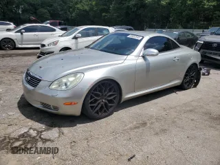 2005 Lexus SC 430 z VIN JTHFN48Y550064070, wystawiony jako Copart lot #63653545 z przebiegiem 163 196 mil mil oraz Szkoda całkowita • Salvage title. Historia ofert i sprzedaży dostępna na DreamBid. Obrazek 1.
