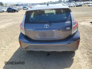 2018 Toyota Prius One with VIN JTDKDTB38J1604977, listed as a Copart auction lot 54599095 with 86,443 mi miles and Salvage Title. Bid and sale history available at DreamBid. Image 6.