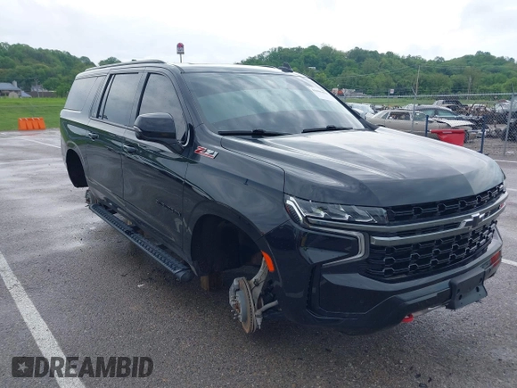 2022 Chevrolet Suburban Z71 with VIN 1GNSKDKD7NR151681, listed as a IAAI auction lot 41991670 with 57,090 mi miles and . Bid and sale history available at DreamBid. Image 1.
