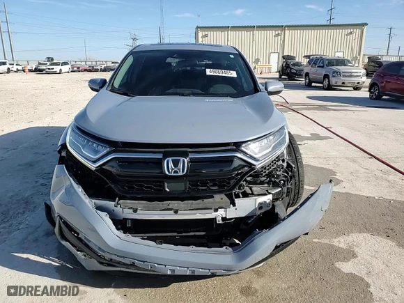 2022 Honda CR-V Hybrid EX with VIN 5J6RT6H54NL033407, listed as a Copart auction lot 49069485 with 27,079 mi miles and Salvage Title. Bid and sale history available at carsss.com. Image 15.