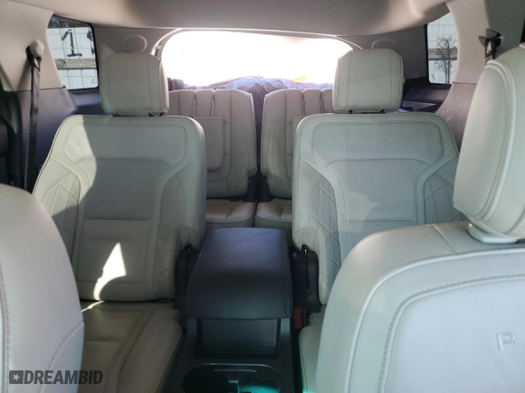 2017 Ford Explorer Platinum with VIN 1FM5K8HT3HGB88122, listed as a Copart auction lot 46646155 with 59,157 mi miles and Salvage Title. Bid and sale history available at carsss.com. Image 10.