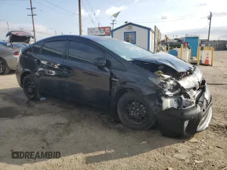 2012 Toyota Prius One with VIN JTDKN3DU4C5449018, listed as a Copart auction lot 43396125 with 193,248 mi miles and Salvage title. Bid and sale history available at DreamBid. Image 4.
