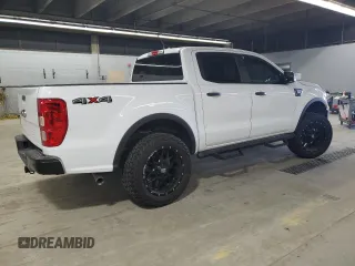 2023 Ford Ranger XL with VIN 1FTER4FH2PLE26247, listed as a Copart auction lot 53163535 with 27,444 mi miles and Salvage title. Bid and sale history available at DreamBid. Image 3.