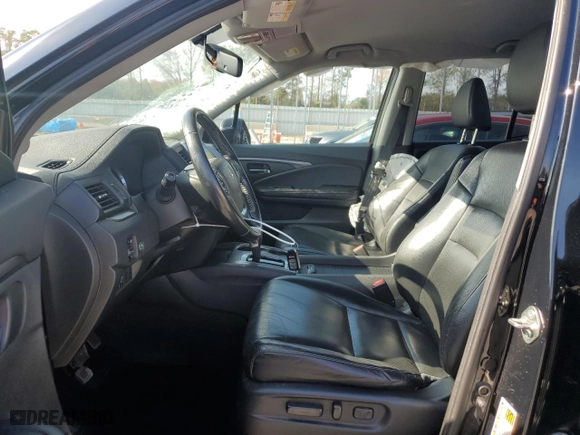 2017 Honda Ridgeline RTL-T with VIN 5FPYK3F65HB018749, listed as a Copart auction lot 80047434 with 198,308 mi miles and Salvage Title. Bid and sale history available at carsss.com. Image 7.