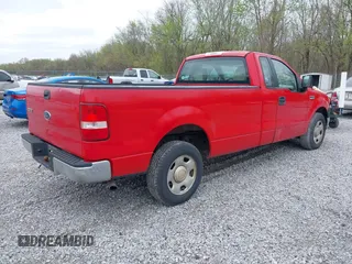 2005 Ford F-150 XL with VIN 1FTRF12WX5NC06045, listed as a IAAI auction lot 41917004 with 296,753 mi miles. Bid and sale history available at carsss.com. Image 4.