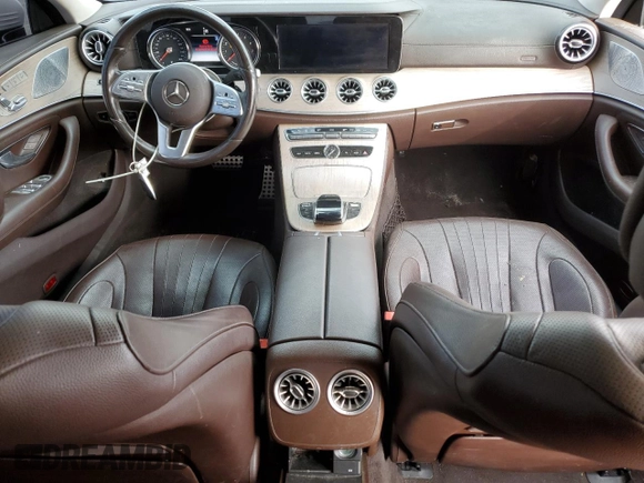 2019 Mercedes-Benz CLS with VIN WDD2J5JB7KA034975, listed as a Copart auction lot 76060893 with 58,506 mi miles. Bid and sale history available at carsss.com. Image 8.