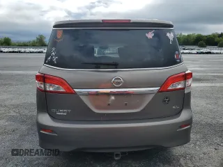 2014 Nissan Quest S z VIN JN8AE2KP9E9105056, wystawiony jako Copart lot #56594235 z przebiegiem 117 103 mil mil oraz Czysty tytuł • Clean title. Historia ofert i sprzedaży dostępna na DreamBid. Obrazek 6.