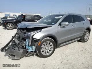 2023 Cadillac XT4 FWD Premium Luxury with VIN 1GYFZCR49PF124275, listed as a Copart auction lot 65359634 with 25,701 mi miles and Salvage Title. Bid and sale history available at carsss.com. Image 1.