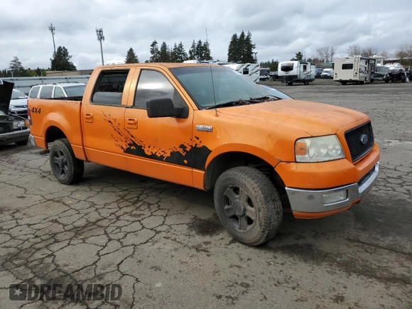 2004 Ford F-150 XLT with VIN 1FTRW14W14KB81680, listed as a Copart auction lot 43748835 with 111,556 mi miles and Clean Title. Bid and sale history available at carsss.com. Image 4.