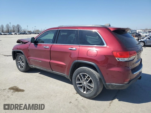 2018 Jeep Grand Cherokee Limited with VIN 1C4RJFBG3JC320317, listed as a Copart auction lot 48704285 with 135,919 mi miles and Salvage Title. Bid and sale history available at carsss.com. Image 2.
