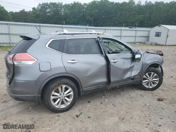 2016 Nissan Rogue SV with VIN KNMAT2MT2GP637159, listed as a Copart auction lot 56445774 with 119,777 mi miles and Salvage Title. Bid and sale history available at carsss.com. Image 3.