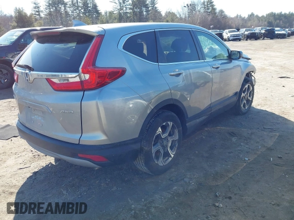 2018 Honda CR-V EX with VIN 7FARW2H51JE040824, listed as a IAAI auction lot 41741296 with 1 mi miles. Bid and sale history available at carsss.com. Image 4.