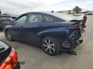 2019 Toyota Mirai with VIN JTDBVRBD6KA006509, listed as a Copart auction lot 45912985 with 29,114 mi miles and Salvage title. Bid and sale history available at DreamBid. Image 2.