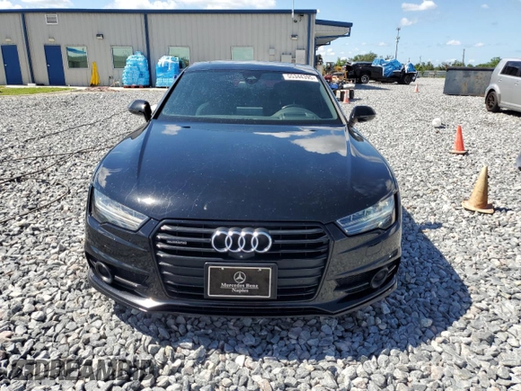 2018 Audi A7 z VIN WAU23BFC5JN012420, wystawiony jako Copart lot #55344395 z przebiegiem 98 024 mil mil oraz Szkody całkowita. Historia ofert i sprzedaży dostępna na DreamBid. Obrazek 5.