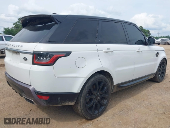 2018 Land Rover Range Rover Sport HSE with VIN SALWR2RV2JA402794, listed as a IAAI auction lot 42158437 with 106,360 mi miles. Bid and sale history available at carsss.com. Image 4.