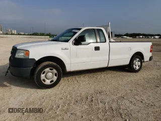 2008 Ford F-150 XL with VIN 1FTRF12228KF06584, listed as a Copart auction lot 51253315 with 128,244 mi miles and Salvage Title. Bid and sale history available at carsss.com. Image 1.