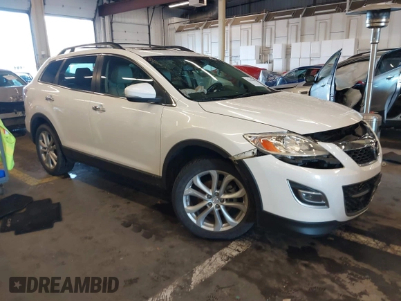 2012 Mazda CX-9 Grand Touring with VIN JM3TB3DV8C0359977, listed as a IAAI auction lot 41142648 with 115,979 mi miles. Bid and sale history available at carsss.com. Image 1.