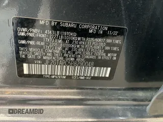 2023 Subaru Crosstrek Premium with VIN JF2GTAPC5P8290048, listed as a IAAI auction lot 42860269 with 30,279 mi miles and . Bid and sale history available at DreamBid. Image 1.