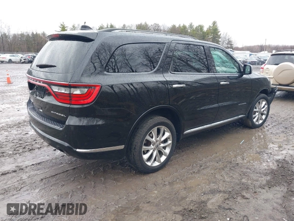 2019 Dodge Durango Citadel with VIN 1C4RDJEG4KC836693, listed as a IAAI auction lot 42016438 with 139,533 mi miles and . Bid and sale history available at DreamBid. Image 4.