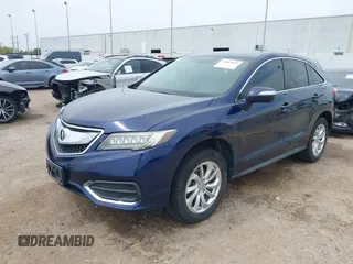 2017 Acura RDX w/Technology Pkg with VIN 5J8TB3H55HL018465, listed as a IAAI auction lot 41869076 with 97,359 mi miles. Bid and sale history available at carsss.com. Image 2.