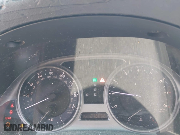 2006 Lexus IS 250 with VIN JTHCK262X65000920, listed as a IAAI auction lot 42033630 with 276,866 mi miles and . Bid and sale history available at DreamBid. Image 15.