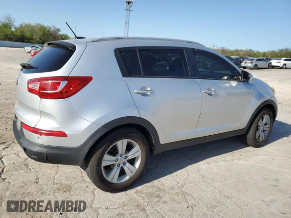 2013 Kia Sportage LX with VIN KNDPB3A25D7532576, listed as a Copart auction lot 52648775 with 92,335 mi miles and Salvage Title. Bid and sale history available at carsss.com. Image 3.