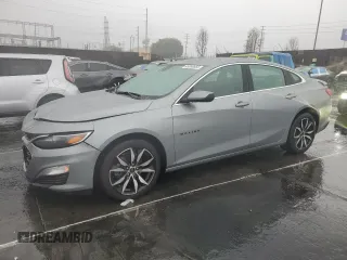 2023 Chevrolet Malibu RS with VIN 1G1ZG5ST0PF251639, listed as a Copart auction lot 45088955 with 33,962 mi miles and Salvage Title. Bid and sale history available at DreamBid. Image 1.