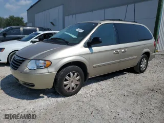 2007 Chrysler Town & Country LWB Touring with VIN 2A4GP54L47R304308, listed as a Copart auction lot 73145874 with 77,206 mi miles and Salvage Title. Bid and sale history available at carsss.com. Image 1.