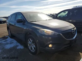 2014 Mazda CX-9 Touring with VIN JM3TB3CV4E0426546, listed as a Copart auction lot 43596165 with 157,967 mi miles and Salvage Title. Bid and sale history available at carsss.com. Image 4.