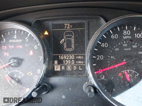 2012 Nissan Rogue S with VIN JN8AS5MT9CW273296, listed as a IAAI auction lot 42008277 with 169,230 mi miles. Bid and sale history available at carsss.com. Image 7.