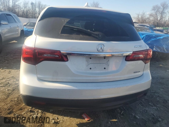 2014 Acura MDX z VIN 5FRYD4H26EB038859, wystawiony jako Copart lot #46517465 z przebiegiem 179 339 mil mil oraz Szkoda całkowita • Salvage title. Historia ofert i sprzedaży dostępna na DreamBid. Obrazek 6.