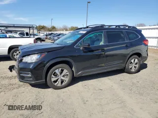 2021 Subaru Ascent Premium with VIN 4S4WMAFDXM3470857, listed as a Copart auction lot 47126815 with 74,584 mi miles and Salvage Title. Bid and sale history available at carsss.com. Image 1.
