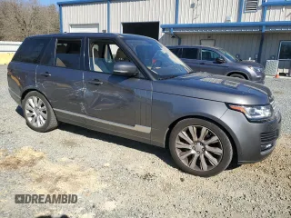 2016 Land Rover Range Rover Supercharged z VIN SALGS2EF5GA290198, wystawiony jako Copart lot #47252635 z przebiegiem 117 799 mil mil oraz Szkoda całkowita • Salvage title. Historia ofert i sprzedaży dostępna na DreamBid. Obrazek 4.