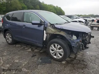 2014 Honda CR-V EX with VIN 3CZRM3H51EG702662, listed as a Copart auction lot 51630765 with 95,007 mi miles and Salvage Title. Bid and sale history available at carsss.com. Image 4.