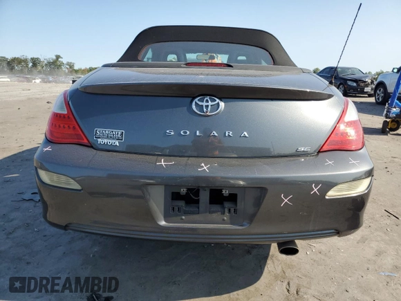 2007 Toyota Solara SE with VIN 4T1FA38P57U111636, listed as a Copart auction lot 70248694 with 137,329 mi miles and Salvage Title. Bid and sale history available at carsss.com. Image 6.