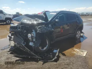 2021 Jeep Compass Latitude with VIN 3C4NJDBB1MT534528, listed as a Copart auction lot 56411535 with 48,502 mi miles and Salvage title. Bid and sale history available at DreamBid. Image 1.