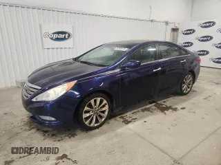 2013 Hyundai Sonata Limited with VIN 5NPEC4AC6DH771455, listed as a Copart auction lot 58160675 with 185,599 mi miles and Salvage title. Bid and sale history available at DreamBid. Image 1.